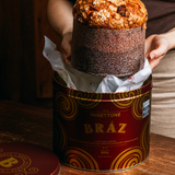 Caixa com 6 Panettones Bráz